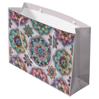 Grand Sac Cadeau Pas vos flocons de neige ordinaires