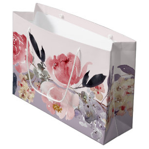 Grand Sac Cadeau Pastel Peony