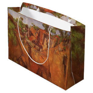 Grand Sac Cadeau Paul Cezanne Steinbruch Bibemus