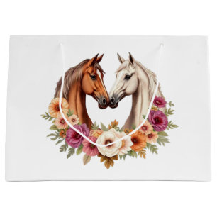 Grand Sac Cadeau Pays Chevaux de l'Ouest