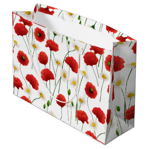 Grand Sac Cadeau Pépites et marguerites