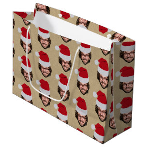 Grand Sac Cadeau Personnalisé Fantastique Noël Chapeau de Noël Visa