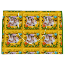 Personnalisé Joyeux Anniversaire Abeilles mignonne