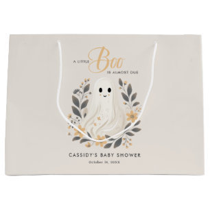 Grand Sac Cadeau Petit Boho Ghost Baby shower d'Halloween