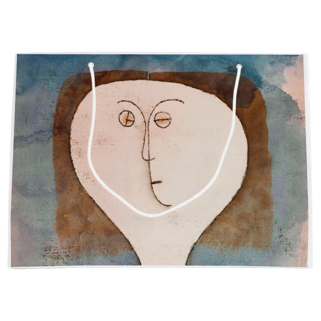Grand Sac Cadeau Peur d'une Fille, Klee (Devant)