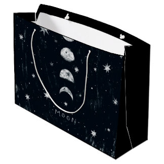 Grand Sac Cadeau Phases du sac-cadeau de lune
