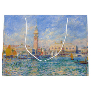 Grand Sac Cadeau Pierre-Auguste Renoir - Venise, le Palais des Doge