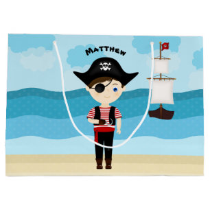 Grand Sac Cadeau Pirate Boy