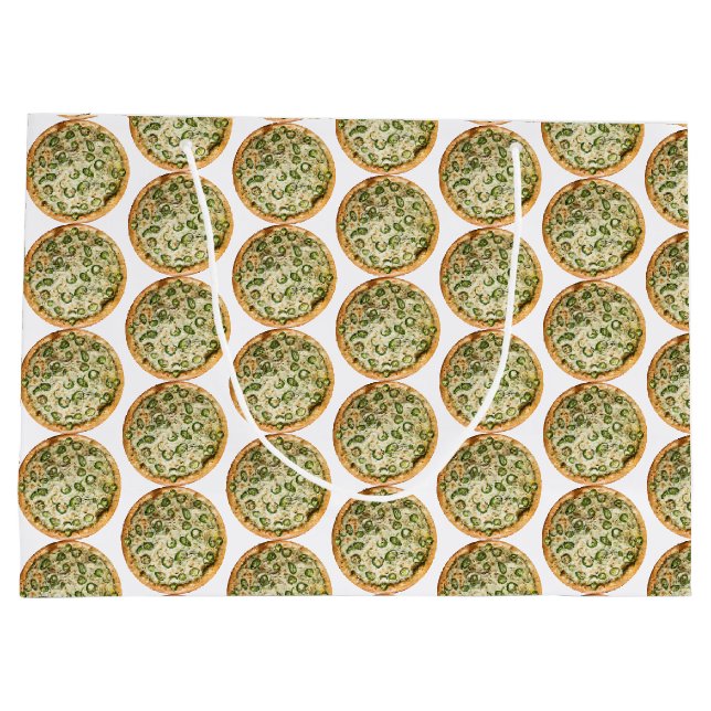 Grand Sac Cadeau Pizza (Dos)