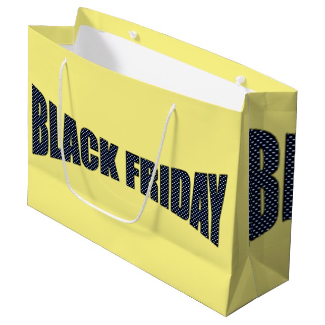 Grand Sac Cadeau Points BF-Impact (Devant Angle)