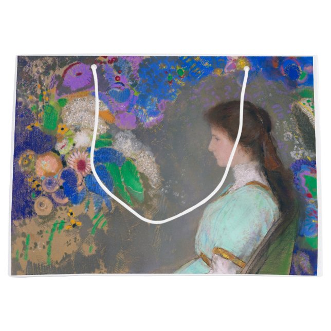 Grand Sac Cadeau Portrait de Violette Heymann, Redon (Devant)