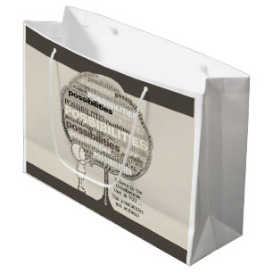 Grand Sac Cadeau Possibilités illimitées
