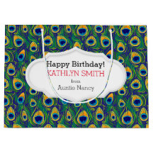 Poster de animal Peacock Feather