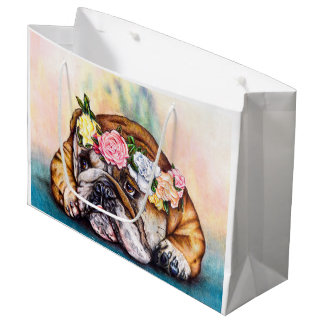 Grand Sac Cadeau Princesse boudante Gift Bag