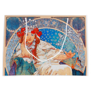 Grand Sac Cadeau Princesse Hyacinth, Mucha