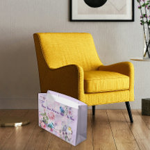 Printemps Floral Rose Blue Bird Pastel Flower Gard