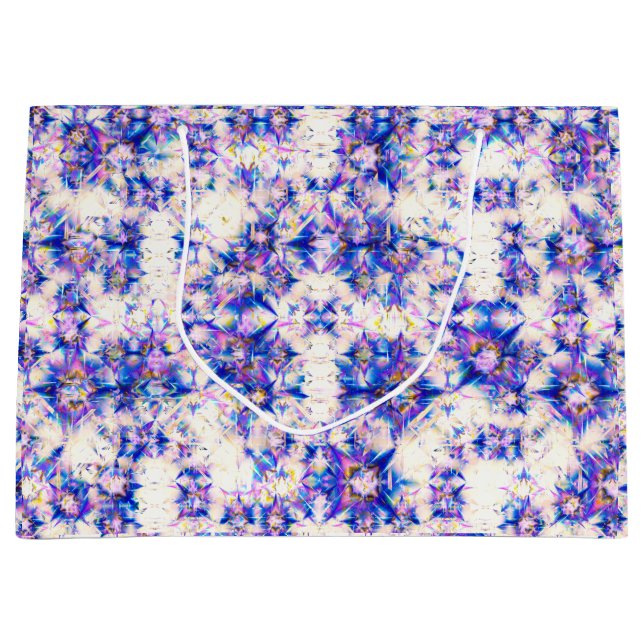 Grand Sac Cadeau Prism Crystal Christmas  (Devant)