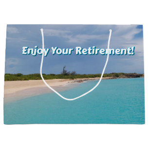 Grand Sac Cadeau Profitez de votre retraite