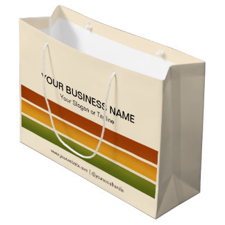 Grand Sac Cadeau Promotionnels Marque d'entreprise Pas de minimum p