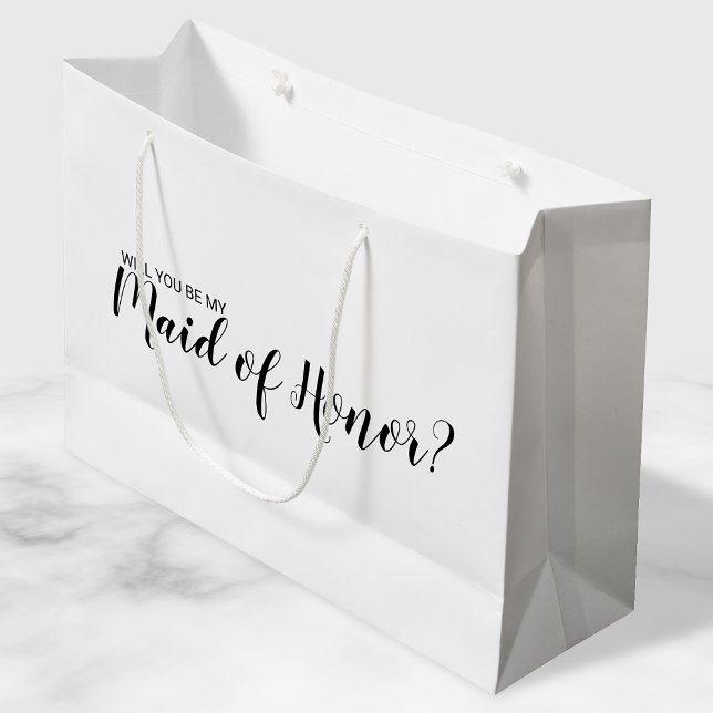 Grand Sac Cadeau Proposition d'honneur Proposition moderne (Créateur téléchargé)