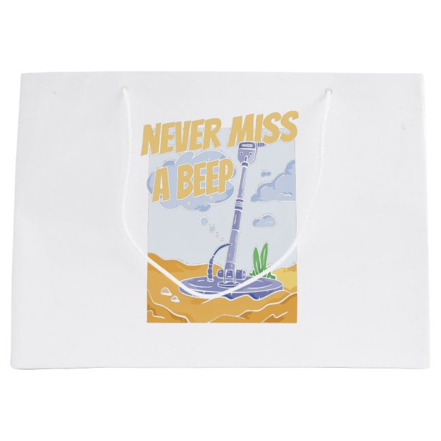 Grand Sac Cadeau Prospecting Miner (Devant)