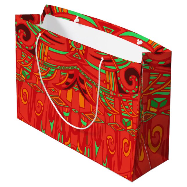 Grand Sac Cadeau Psy wings large gift bag (Dos Angle)