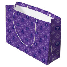 Purple Halloween Louis Vuitton Motif