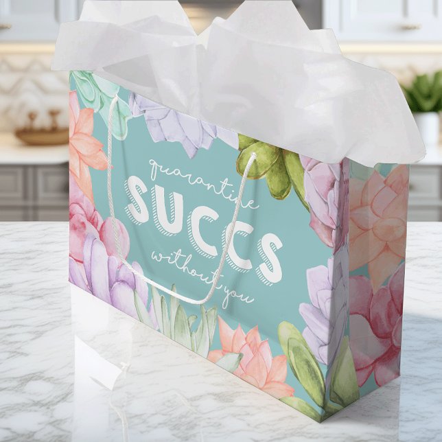 Grand Sac Cadeau Quarantine Sucre sans vous (Créateur téléchargé)