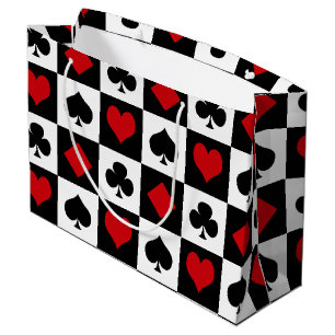 Grand Sac Cadeau Quatre combinaisons de cartes