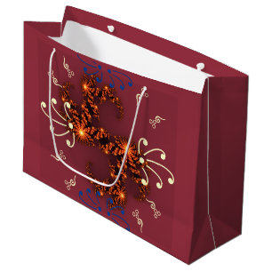 Grand Sac Cadeau Que votre Noël soit joyeux et lumineux