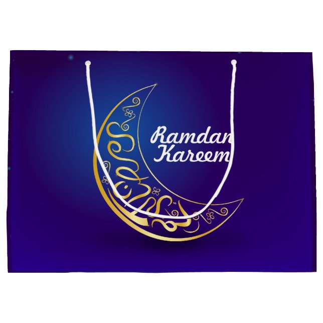 Grand Sac Cadeau Ramadan Kareem (Dos)