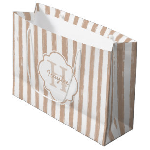 Grand Sac Cadeau Rayures peintes par Tan de très bon goût
