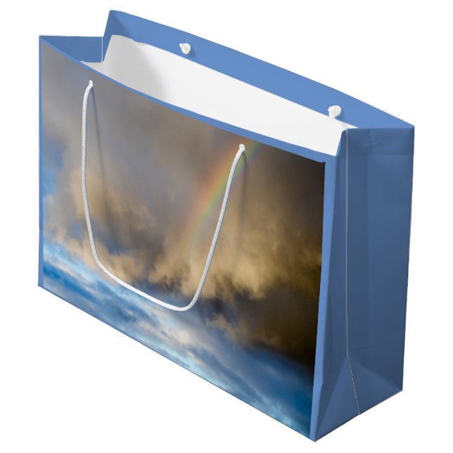 Grand Sac Cadeau rébellion arc-en-ciel (Devant Angle)