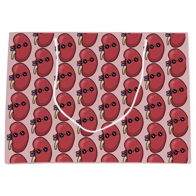 Grand Sac Cadeau Rein mignon - Biologie humaine (Devant)