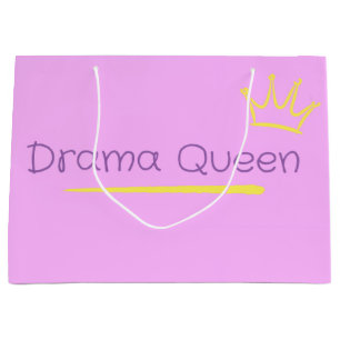 Grand Sac Cadeau Reine de Drame