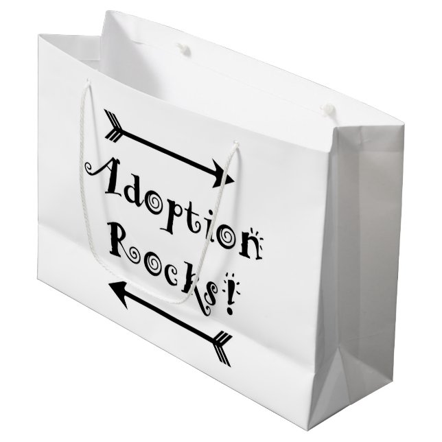 Grand Sac Cadeau Roches d'adoption ! (Devant Angle)