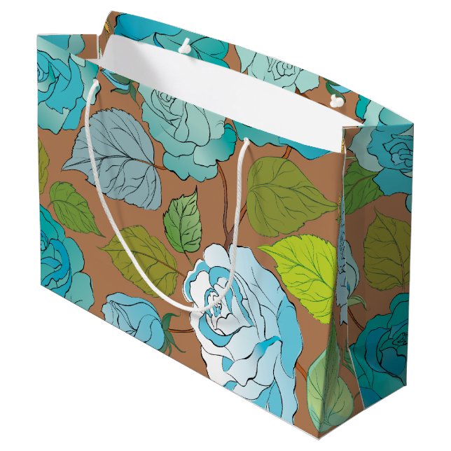 Grand Sac Cadeau Rose 25 (Dos Angle)