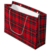 Royal Stewart tartan rouge noir plaid