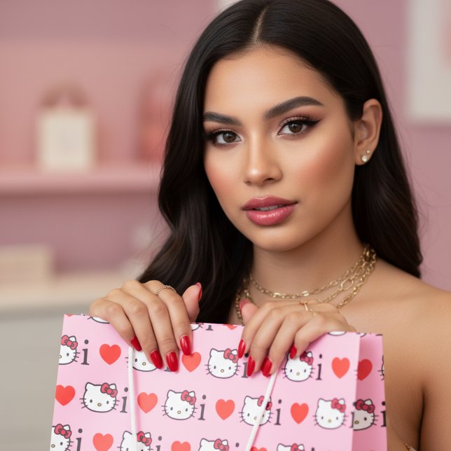 Grand Sac Cadeau Sac-cadeau Kitty grande taille (Créateur téléchargé)