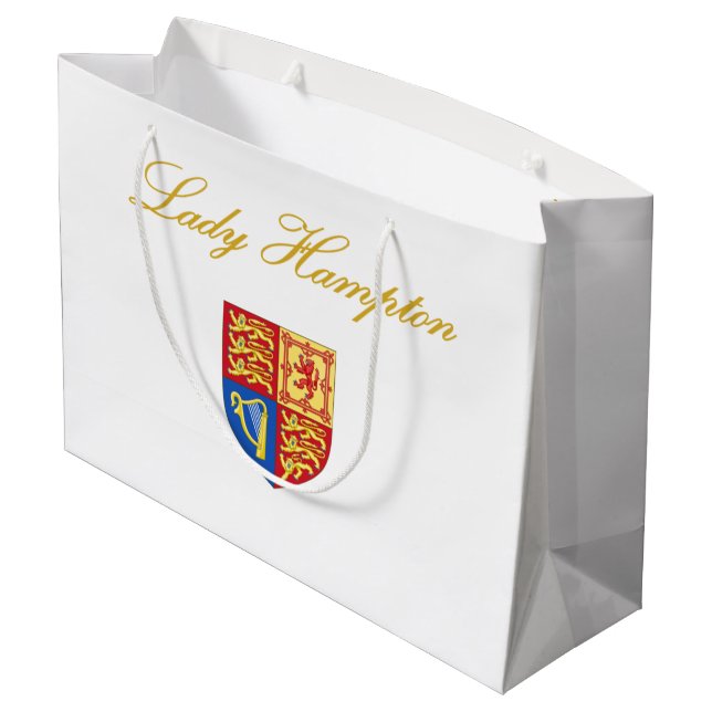 Grand Sac Cadeau Sac-cadeau Lady Hampton (Dos Angle)