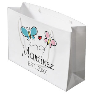 Grand Sac Cadeau Sacoche cadeau de mariage personnalisée pour marié