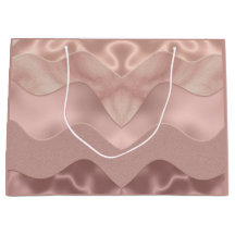 Sacoche cadeau motif rose