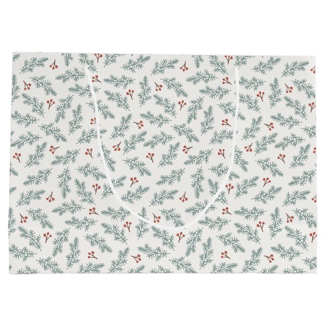 Grand Sac Cadeau Sacs-cadeaux de Noël (Dos)