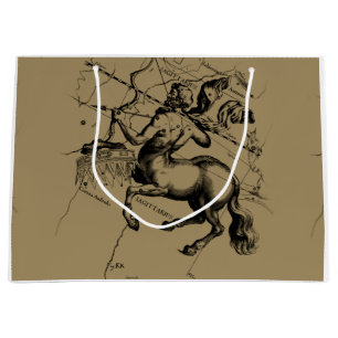 Grand Sac Cadeau Sagittarius Constellation Hevelius1690 nov22-déc21
