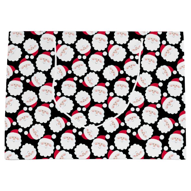 Grand Sac Cadeau Santas (Devant)