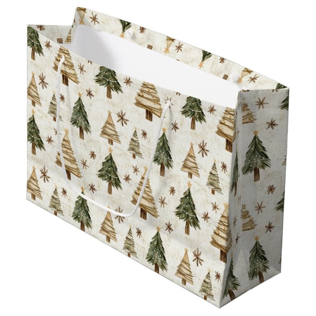 Grand Sac Cadeau Sap (Devant Angle)