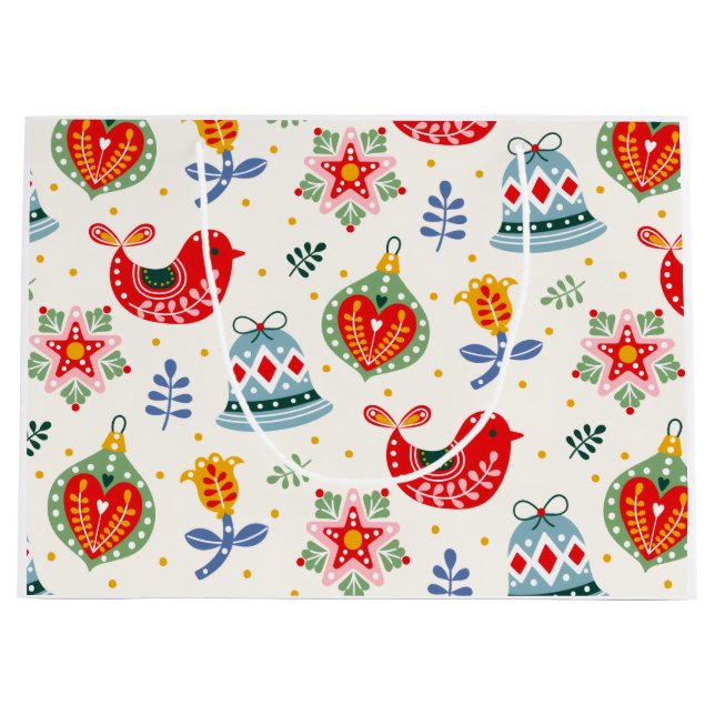 Grand Sac Cadeau Scandinavian design (Devant)