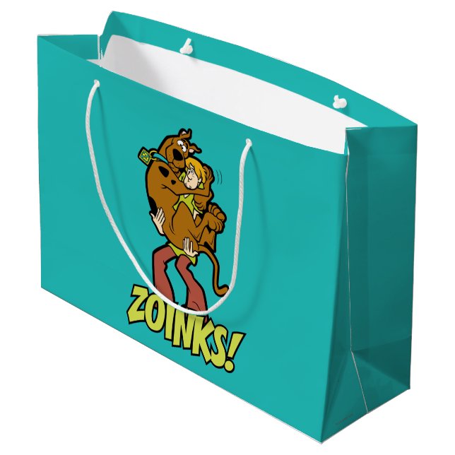 Grand Sac Cadeau Scooby-Doo and Shaggy Zoinks! (Dos Angle)