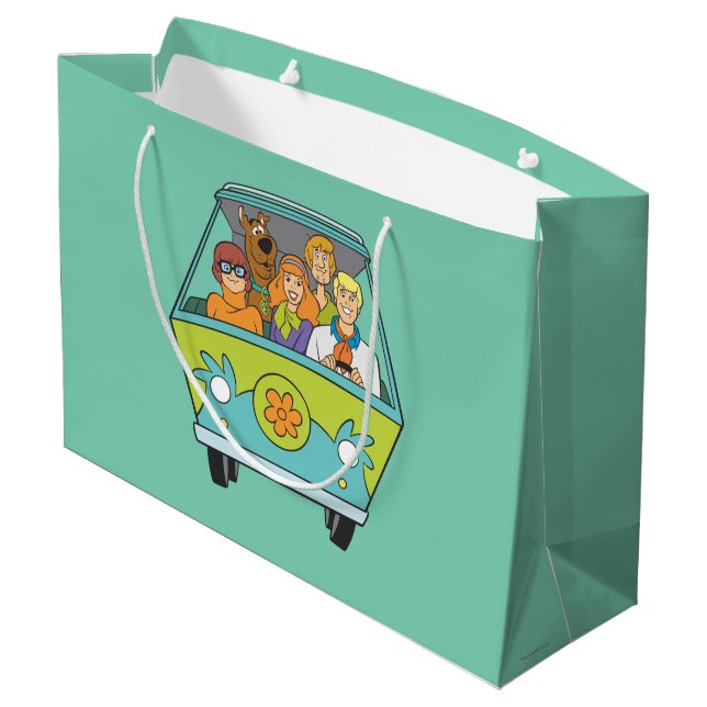 Grand Sac Cadeau Scooby-Doo & Gang Mystery Machine (Dos Angle)