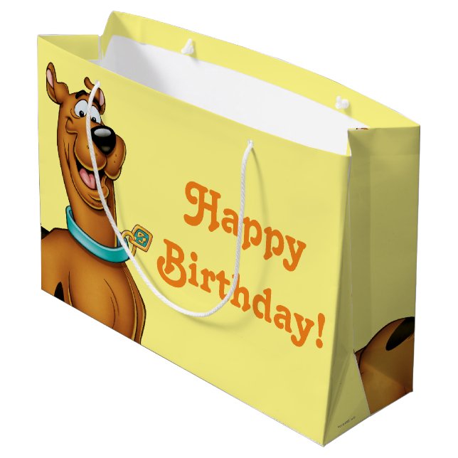 Grand Sac Cadeau Scooby-Doo Joyeuse Marche (Dos Angle)